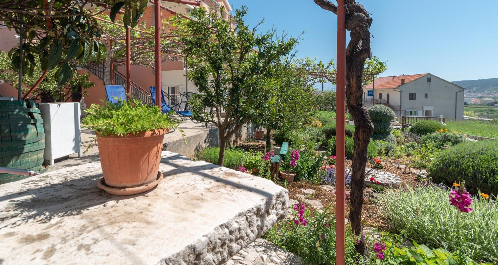 Apartments Villa Bella Vista Seget Trogir Luaran gambar