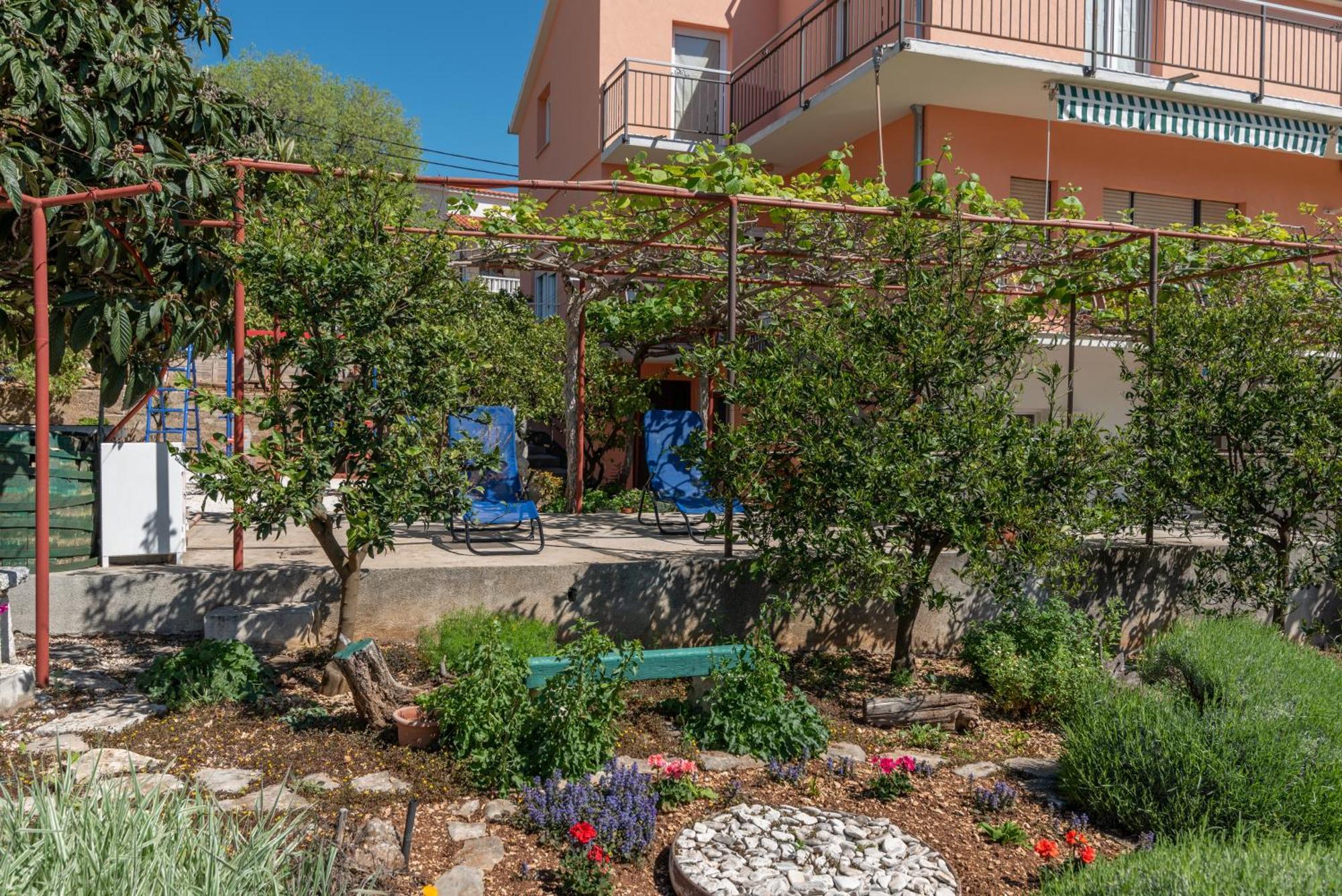 Apartments Villa Bella Vista Seget Trogir Luaran gambar