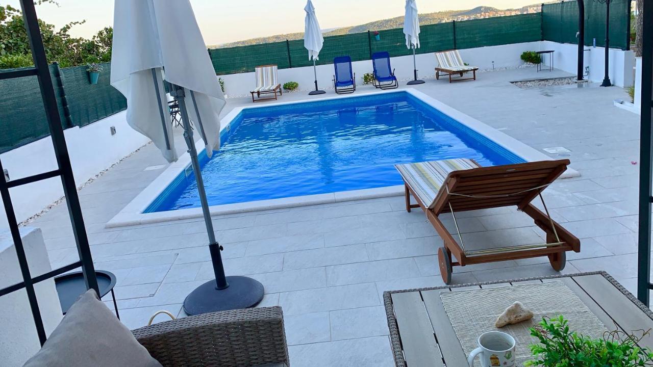 Apartments Villa Bella Vista Seget Trogir Luaran gambar